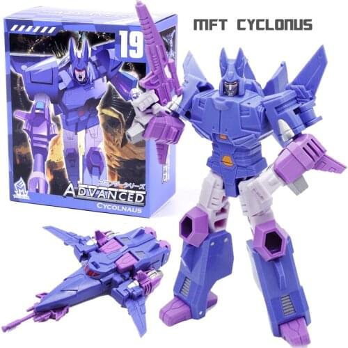 Transformation MFT MF19 MF-19 G1 Cyclonus Pocket War IWD Small Scale Action Figure Robot Gifts Toys
