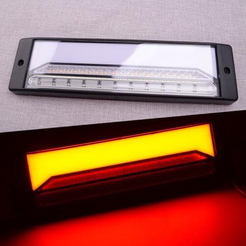 Universal Car 12V-24V IP68 3W Right Clear Lens 147LED Halo Neon Flowing Turn Signal Brake Tail Light