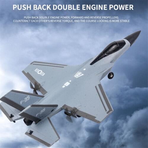 2.4G 4CH EPP RC Airplane Flybear FX935 F35 Fighter 315mm Wingspan Remote Control Plane Warbird RTF Flight Toys For Boys Children