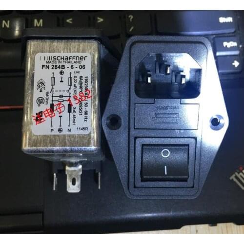 FN284-6-06 Power entry connector SCHAFFNER FN 284-6-06