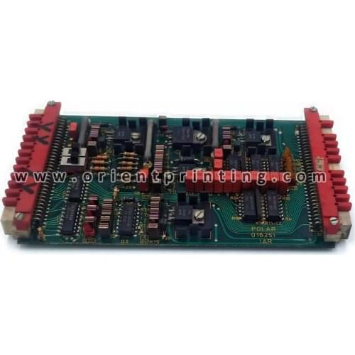 016251 Polar 76 EM IAR Board 016251 Offset Spare Parts