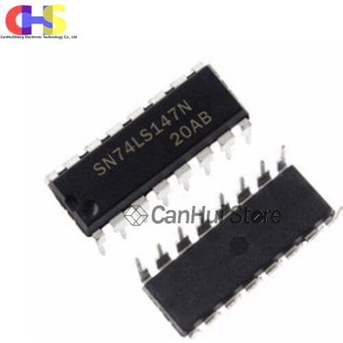 10PCS SN74LS147N DIP16 SN74LS147 74LS147N 74LS147 DIP-16 new and original IC
