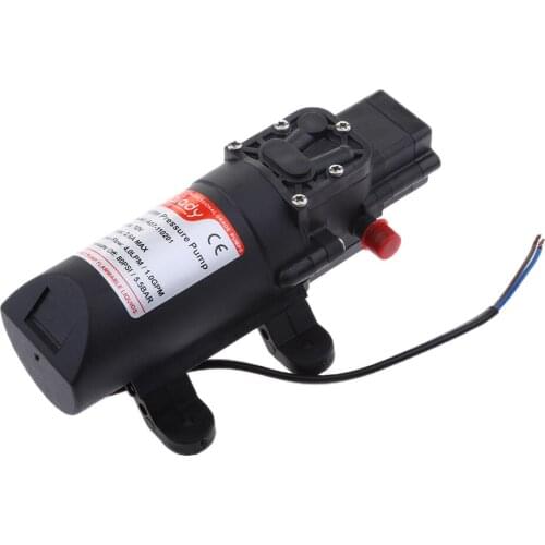12V Water Pump 80PSI Self Priming Pump High Pressure Electric Diaphragm Automatic Switch