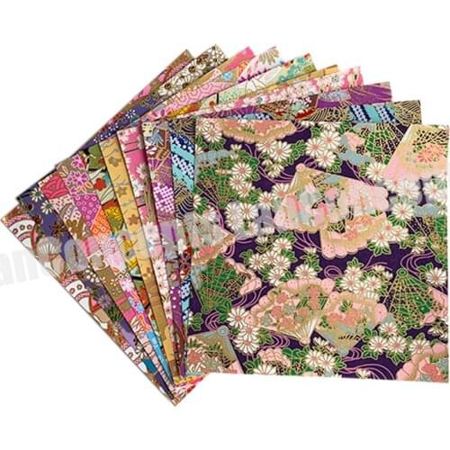 14X14cm DIY Scrapbook Origami Paper Crafts Washi Paper Gift Yuzen paper - 100pcs/lot free shipping