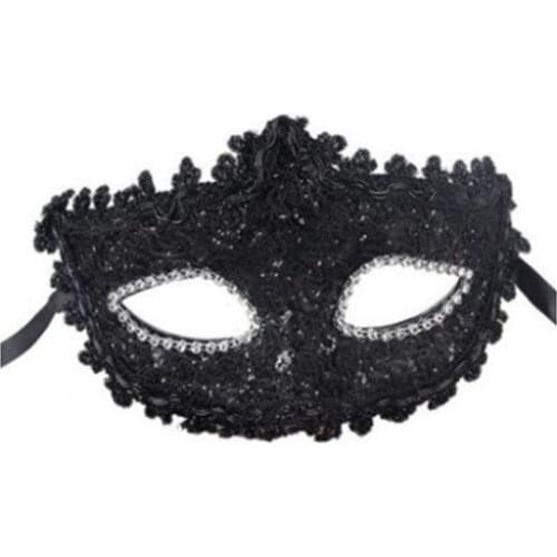 2 pcs Halloween Costume Ball Party Venetian Half-face Mask Carnival Masquerade