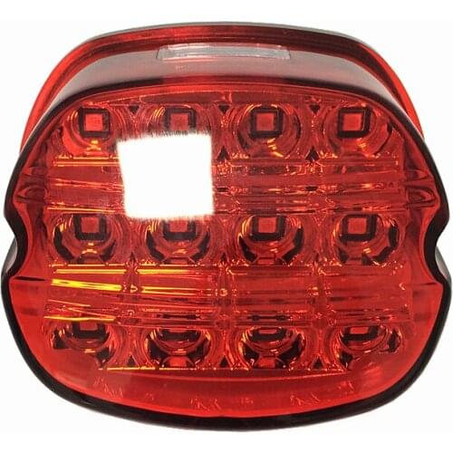 2017 Newest Motorcycle LED Light Smoke Tail Brake Light Lamp for Wide Glide Low Rider