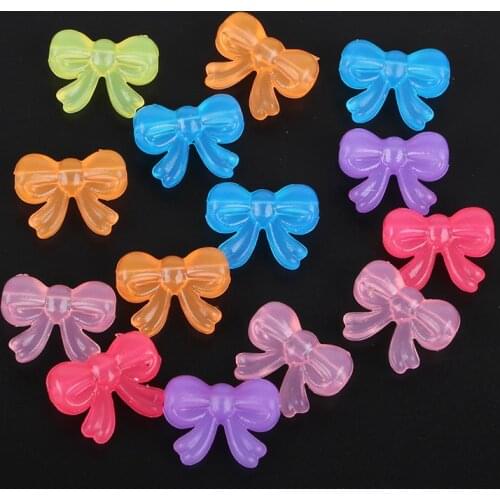 Acrylic Jelly Girl Hair Keychain Accessory DIY Beads Fashion 5 Styles Sweet Kids Handy Jewelry Accessory Through Hole DIY Beads