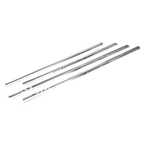 Car Styling Chrome Side Door Window Trim Set For Ford S-MAX