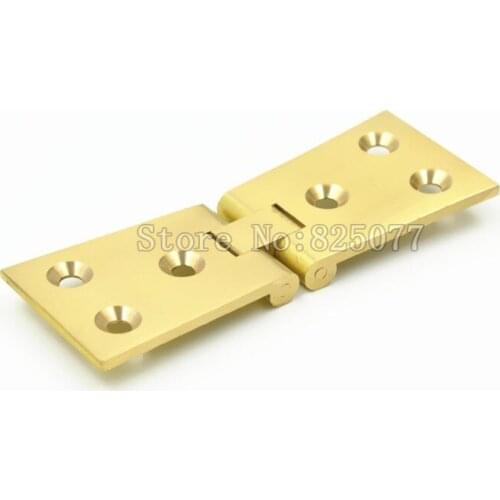 Free Shipping 4PCS Solid Brass Hinge Dining Table Round Table Folding table Accessories Hinge JF1197