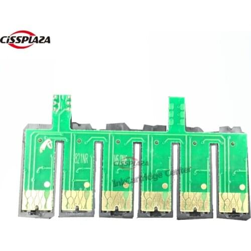 CISSPLAZA 82N T0821 ARC Chips CISS chip compatible for epson R270 R390 RX590 TX700W TX800W T50 TX720 TX700 TX800 RX610 T59