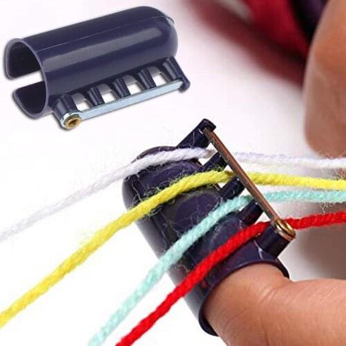 Portable Simple Thread Guide Holder DIY Knitting Needles Thimble Hand Supplies Sewing Accessories Tools