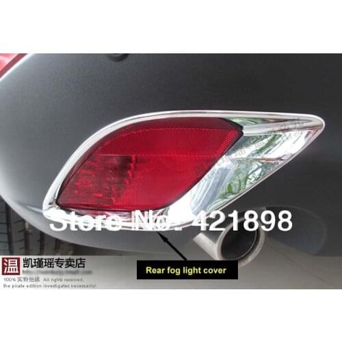 For Mazda CX-5 CX5 2012 2013 2014 2015 2016 ABS chrome Rear Fog Light Lamp Cover Trim Molding Bezel Garnish
