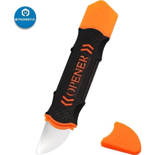 JM-OP12 Dual Side Scraper Phone Opener Blade Pry Spudger Phone Screen Opening Tool for iPhone Repair Cell Phone Screen Opener