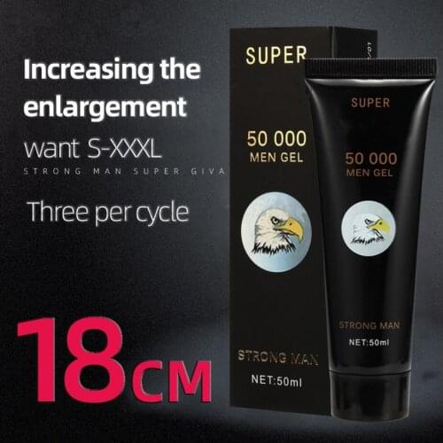 Big Cock Enlargement Essential Oils Cream Increase Dick Thickening Growth Permanent Delay Ejaculation Aphrodisiac for Men 50ML