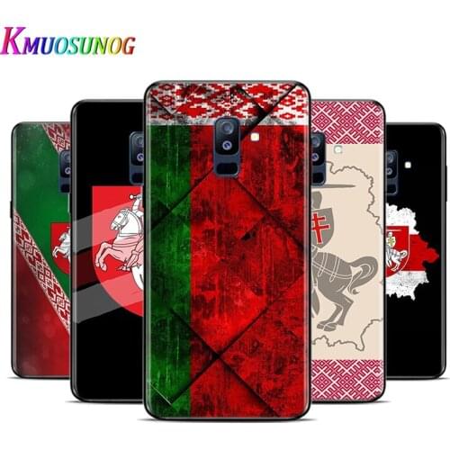 Belarus flag For Samsung Galaxy A9 A8 Star A8S A7 A6 A6S A5 A3 Plus 2018 2017 2016 A750 Black Phone Case
