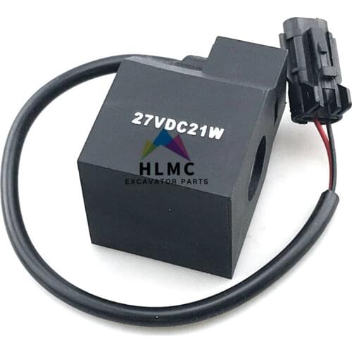 Hyundai Excavator Parts R210-7 R265-7 R210-9 R265-9 R335-9 Solenoid Valve Coil