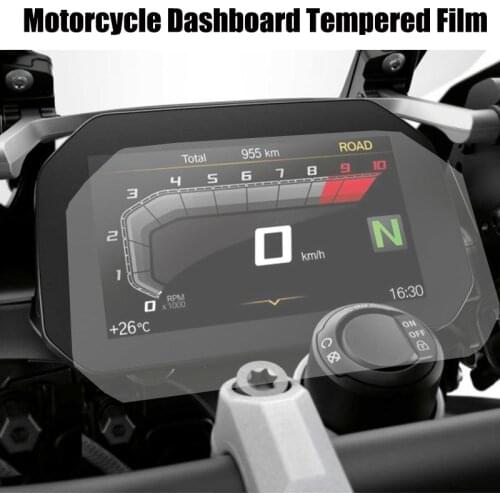 HD Tempered Glass Film For BMW R1200GS R1250GS / Adventure 2018-on C400X 2019 2020 F900R/XR S1000RR/XR F750GS F850GS & Adventure