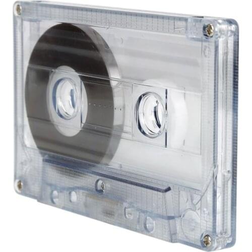 1pc Classical Tape Blank 60 Minutes Recording Tapes For Speech Music Recording Audio Cassette Tape Magnetic Audio Tape Blank