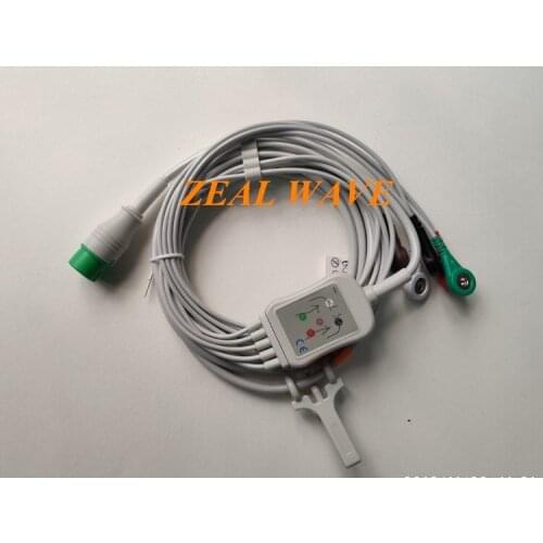 Coman 12-pin ECG Lead Cord Coman Monitor 12-pin Heart Cable Coman ECG Lead Cord Coman C70