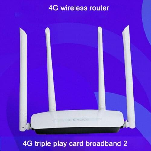 4G CPE Router Modem Unlocked Unlimited Hotspot Mobile Wifi Tethering Router Wireless WiFi Internet Router With 4pcs Antenna
