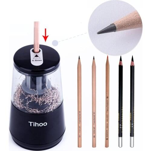 New Electric Pencil Sharpener Dual Purpose Multifunction Automatic Electronic Sharpener Gifts For Kids Students School Supplies