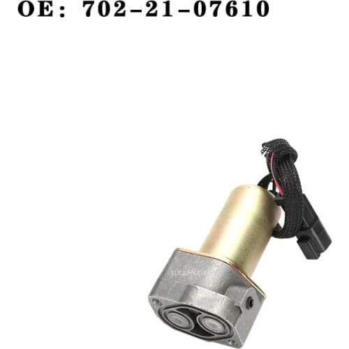 The new excavator parts are suitable for Komatsu PC450-8/PC130-8 solenoid valve OE: 702-21-07610 7022107610