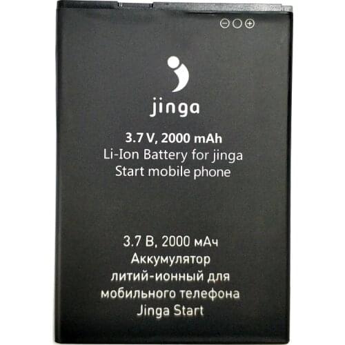 New 2000mAh Battery Replacement for Jinga Start mobile phone in stock + Tracking Number