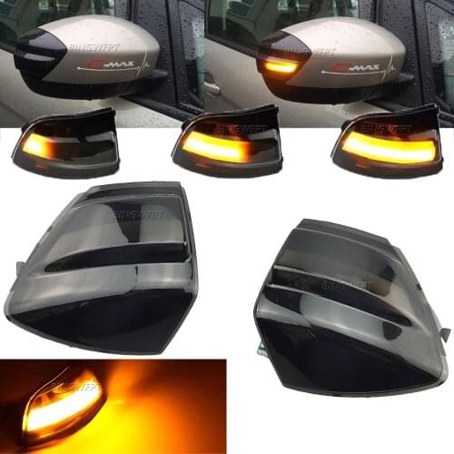 For Ford S-Max 2007 2014 Kuga C394 2008 2012 C-Max Brandnew High Quality LED Turn Signal Light Side Rearview Sequential Lamps