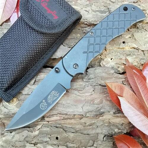 Outdoor Tactical Camping Hunting Survival Pocket Folding Knife 8cr13mov Multi-function Blade High Hardness Military Knives