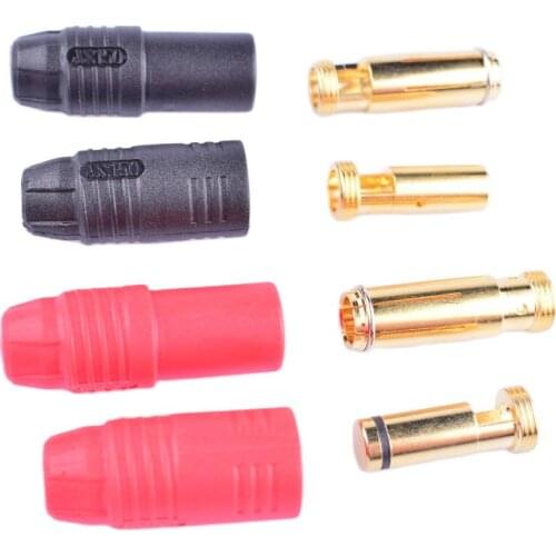 150A Gold Plated AS150 Connector 7 mm anti spark plug rc connector for Battery,Charger,Motor,ESC ,RC Planes Cars Boat Drone