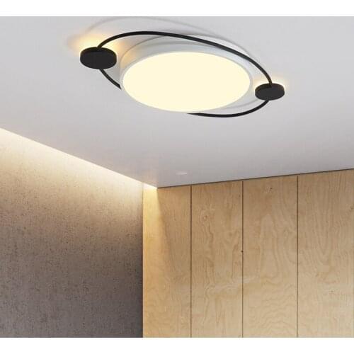 Remote Control Modern LED Ceiling Chandelier Living Bedroom Study Balcony Acrylic Interior Chandelier Lighting Free Shipping
