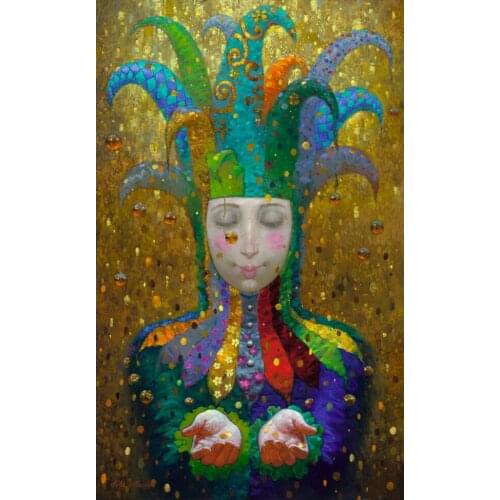 Modern Art Victor Nizovtsev Canvas Prints oil painting Kids Room Christmas Decorations Wall Picture best Christmas gift vk03