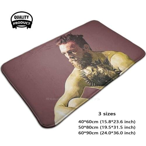 Conor The Comfortable Door Mat Rug Carpet Foot Pad Conor Martial Arts Dublin Ireland Mcgregor Lightweights Cage Kickboxing Jiu