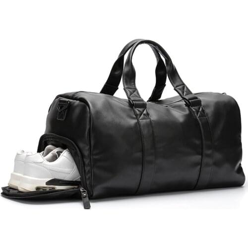 Outdoor Sports Training Fitness Bag Portable Business Waterproof Travel Tote Large Capacity - Dry and Wet Separation