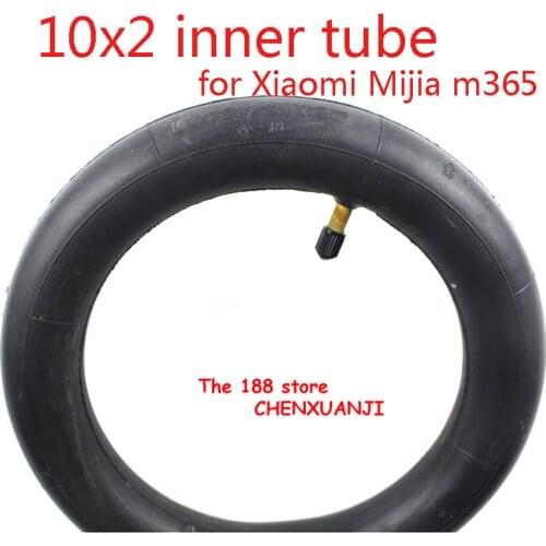 High quality tube is Xiaomi Mijia m365 electric scooter 10 inch tube 10x2 tube m365 durable inflatable tube