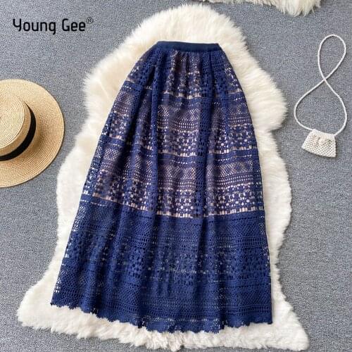 Женские вечерние юбки Young Gee China At AliExpress