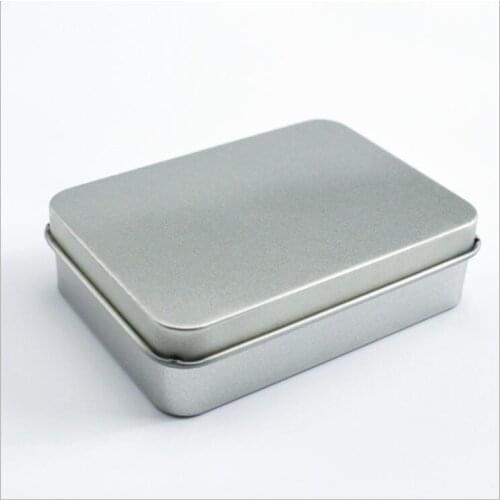 10pc/lot Blank Color Storage Tin Box Iron Storage Case Chocolate Collect box Lipstick case Pill Storage box