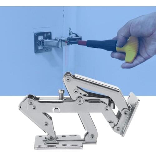 170 Degree Hydraulic Hinge Carbon Steel Thick Hinge for Door Panels Cabinet Kit