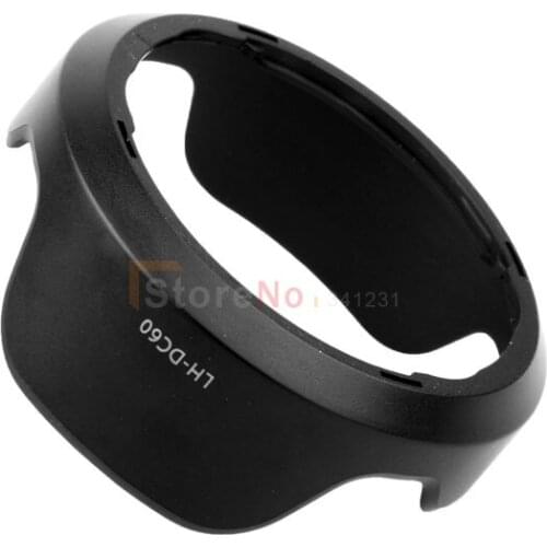 2pcs Lens Hood For canon PowerShot SX30 SX20 SX10 SX1 LH-DC60 Black 54mm SX40 SX40IS