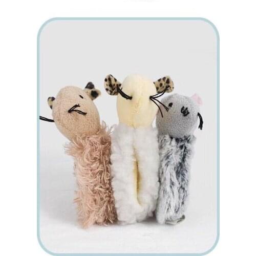 5Pcs Catnip Toy, Cat Chew Toy Bite Resistant Catnip Toys for Cats,Catnip Filled Cartoon Mice Cat Teething Chew Toy