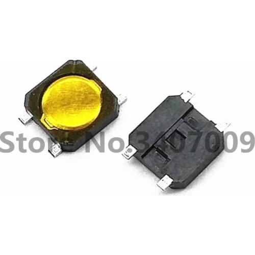 50pcs 3*3*0.8 Mini Membrane Keyboard Touch Button Micro Switch Little Thin Film Keyboard Metal Dom