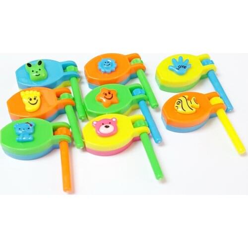 6X Clicker Clapper Sound Noise Maker Rattle Toy Novelty Bag Pinata Prize Kid Goody Birthday Party Favors Pinata Bag Filler Loot