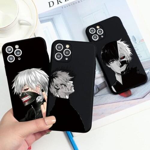 Japan Anime Tokyo Ghoul Kaneki Ken Case For iPhone 12 Pro Max Bag For iPhone 11 Pro XS Max XR X SE 2020 7 8 6 6S Plus 5 5S Funda