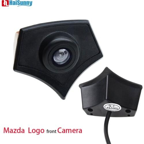 HaiSunny HD Car Front Logo Camera For Mazda 2 3 5 6 CX-7 CX-9 CX-5 Mazda 8 Front View Reversing Backup Camera Parking Assistance