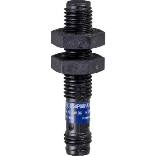 XS4P08PA340S Inductive sensor XS4 M8 - L42mm - PPS - Sn2.5mm - 12..24VDC - M8