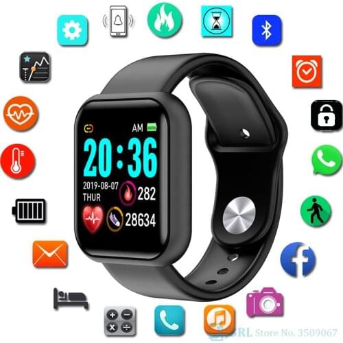 Blood Pressure Heart Rate Smart Wristband IP68 Waterproof Fitness Tracker Sport Smartwatch for men women