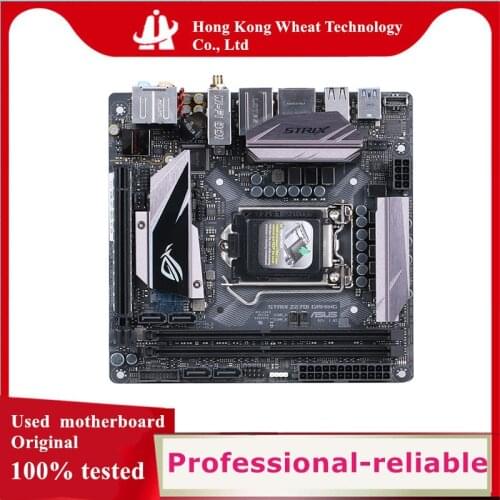 MINI-ITX ITX For ASUS ROG STRIX Z270I Gaming Motherboard Socket LGA 1151 DDR4 For Intel Z270 Original Desktop Used Mainboard