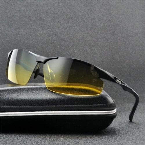 MINCL Polarized UV 400 mens Sunglasses brand new male cool driving Sun Glasses driving night vision eyewear shades with box NX