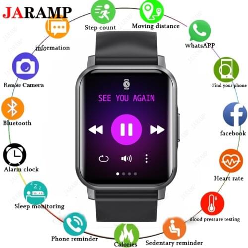 JARAMP 2021 New P8 PRO Smart Watch Men Smartwatch GTS 2 DIY Watch Face HD Screen IP67 Heart Rate Monitoring For Android IOS