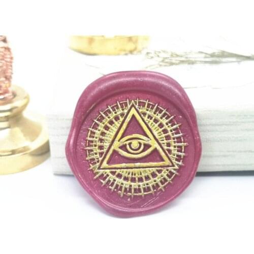The eyes of pharaoh wax seal stamp, Eye wax stamp Wedding invitation sealing wax stamp custom seals stamp
